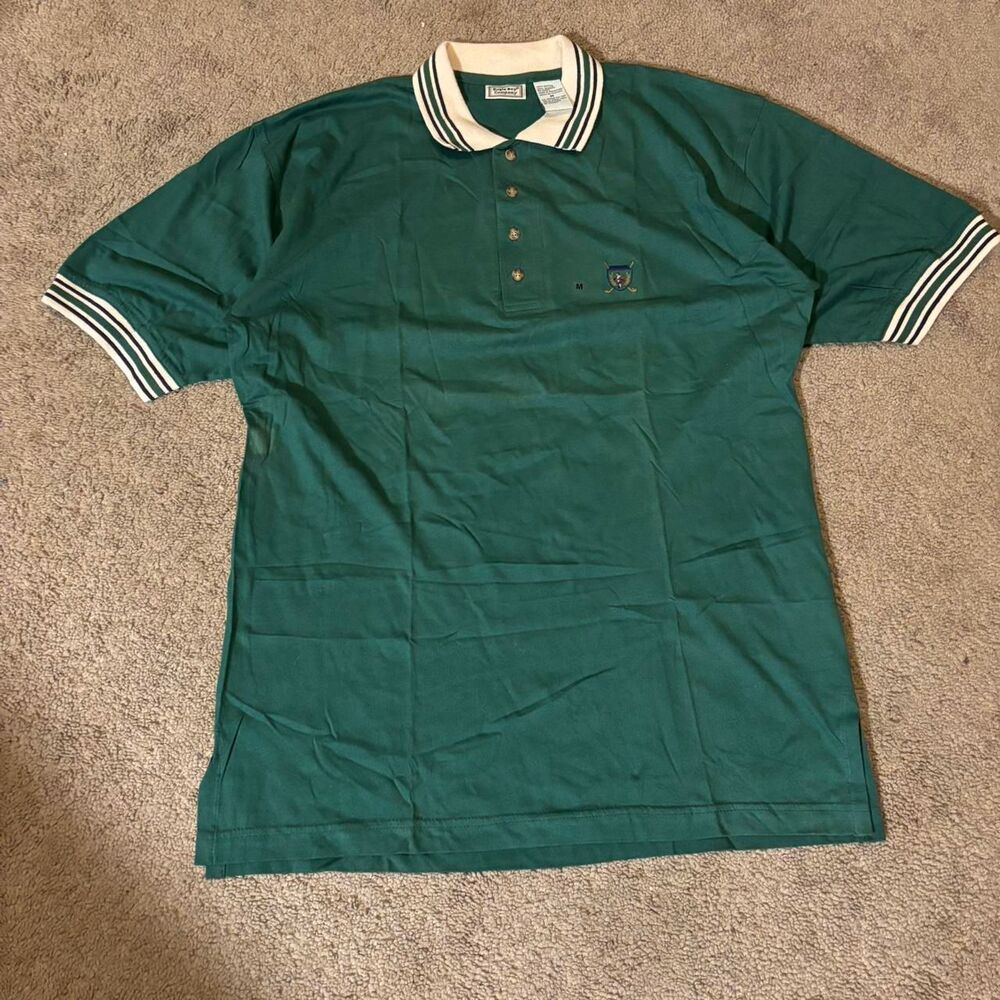 Bugle-boy Men's Green Polo-shirts